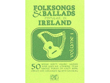 Livro folksongs & ballads popular in ireland vol. 1 de edited by john loesberg (inglês)