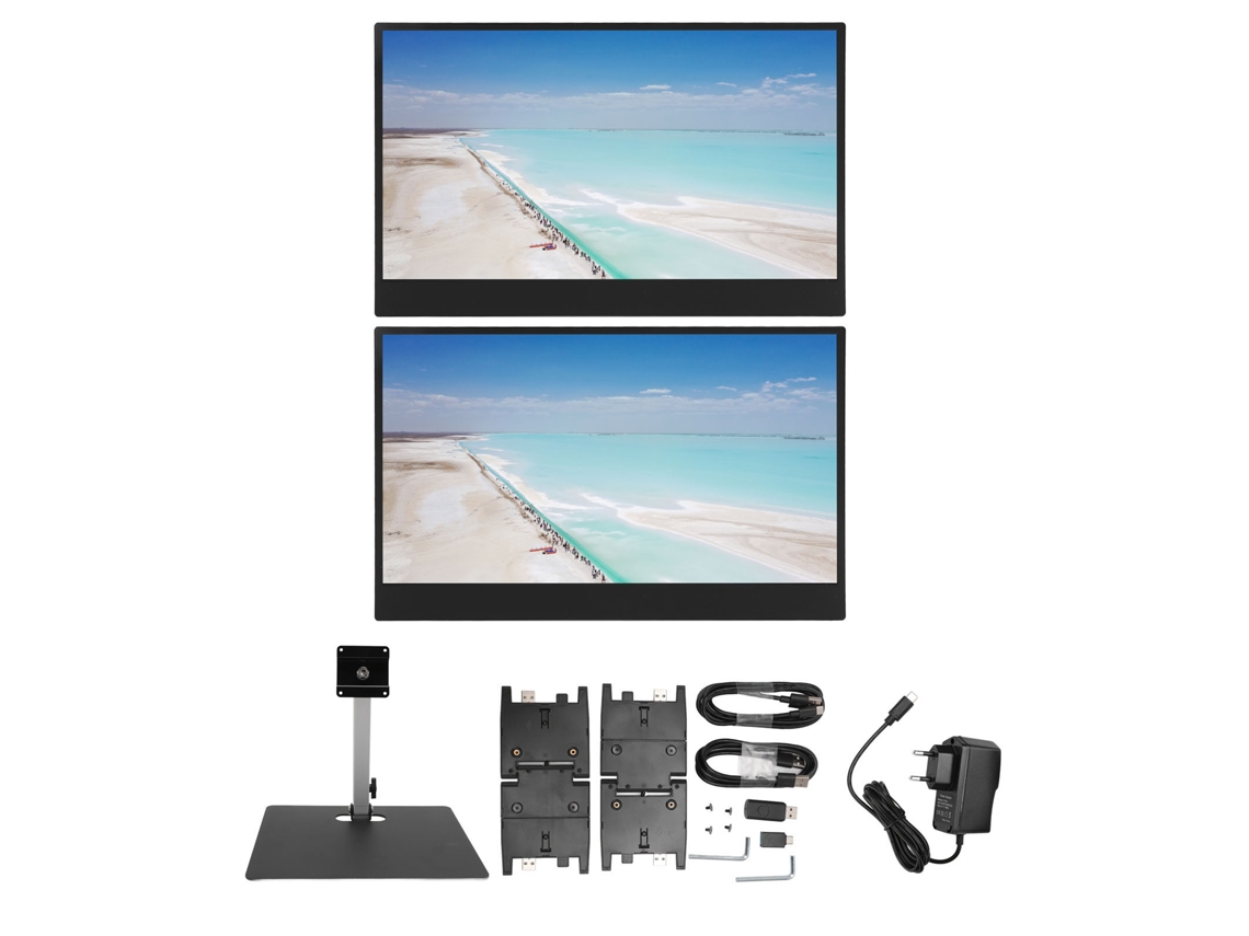 Extensor De Tela Laptop Fhd 1080p Ips Plug And Play