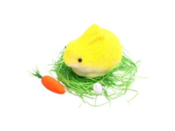 Pingente Ovo De Páscoa Coelho Cenoura Decoração Festiva Presente Cute