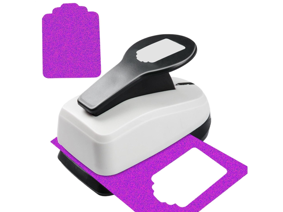 Perfurador de Papel Port Til Preciso e Seguro para Projetos Diy Ferramenta Perfura o Cria Es Desenhos Ideal Lbuns Obras VAYOTOY
