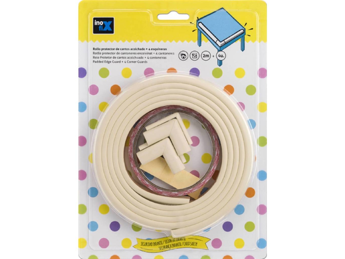Protetor Cantos Rolo 2m + 4 Cantoneiras