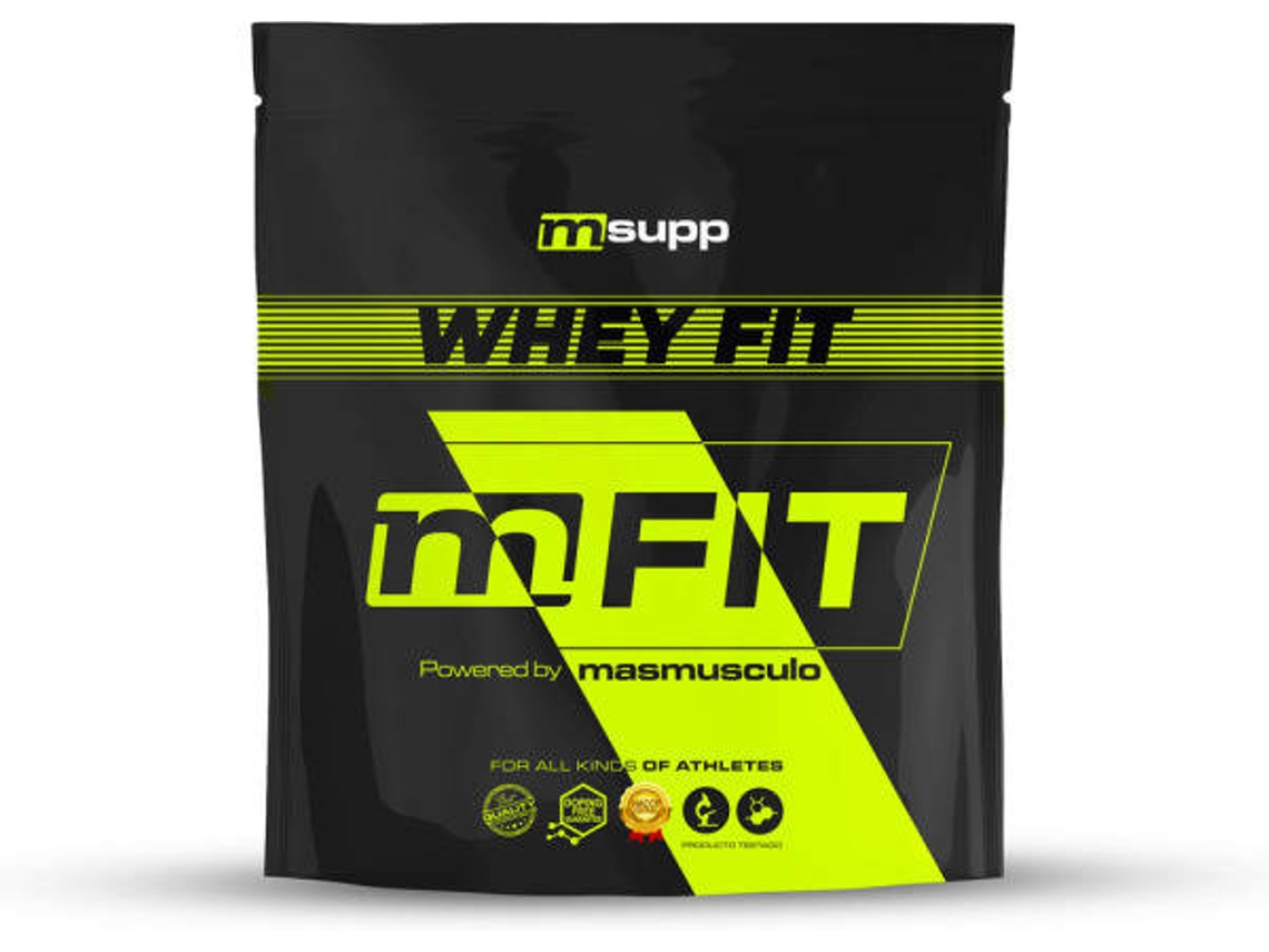 Whey Fit - 1kg Biscoitos De Canela Da Masmusculo Fit Line
