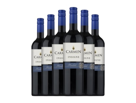 Vinho VIÑA CARMEN Valle Central (0.75 L - 6 Unidades)