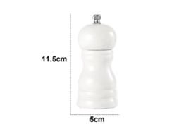 Moedor De Pimenta Manual Em Madeira Com Tinta Pu Spice Bottle Moedor De Pimenta Branco Preto Aquaforge