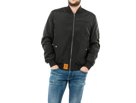 Casaco de Homme BOMBERS ORIGINAL Bombers Preto (S)
