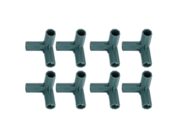 Conectores de Suporte de Planta 3 vias LAXISCREED 8pcs