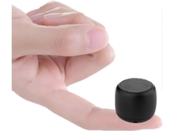 Super Mini Alto Falante Bluetooth, Alto Falante Portátil, Som Estéreo Com Tecnologia Deep Bass, Preto Preto Olysi Shop (super Mini Alto Falante)