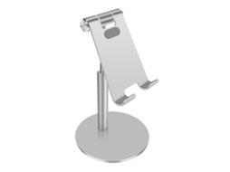 Suporte De Mesa Estável Para Celular Em Liga De Alumínio, Com Ajuste De Altura.