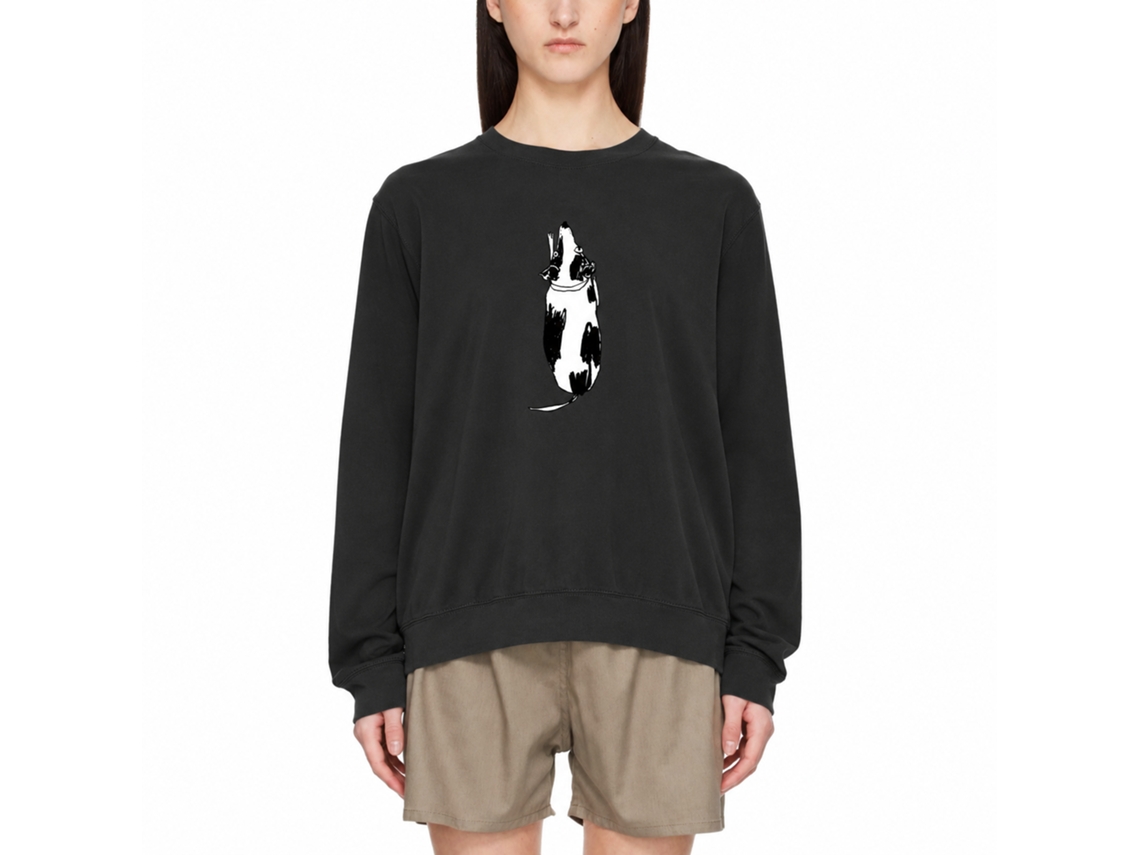 Rockinstone Walking Away From My Problems Black Sweatshirt Unique Designer Style