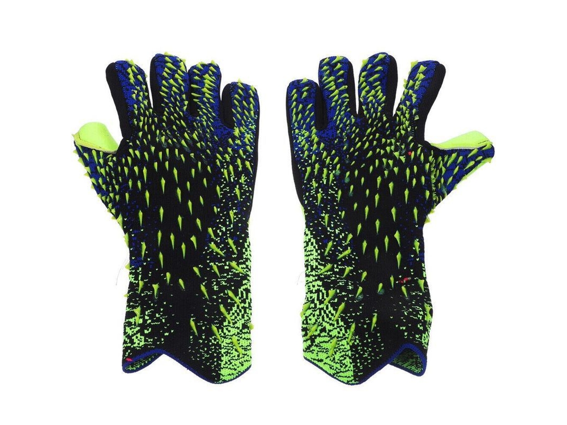Guantes De Goleiro De Futebol Para Crianças 2 Pares Resistentes Ao Desgaste Treinamento E Partida 1x