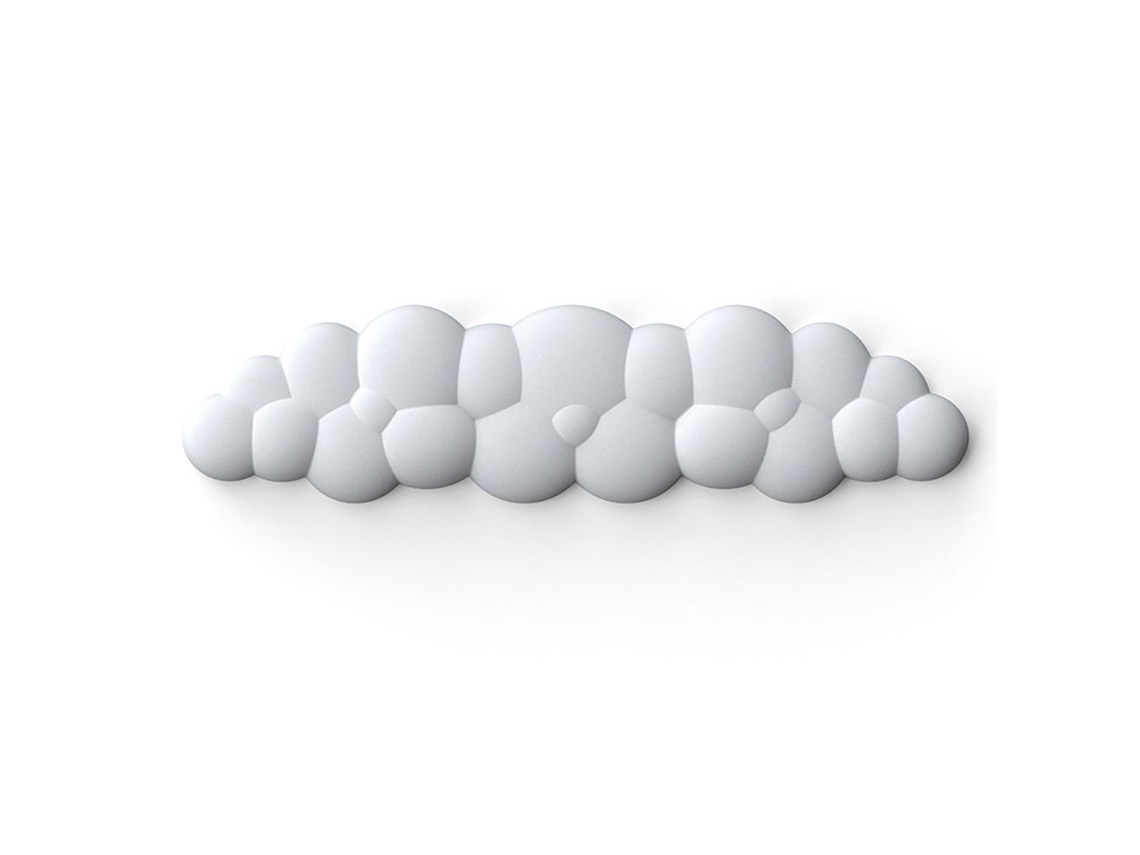 Apoio De Pulso Para Teclado E Mouse Branco Aquaforge