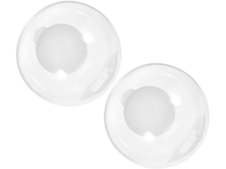 Conjunto de 2 Luminárias de Teto Modernas, Elegantes e Duráveis em Vidro. SFUSHOS