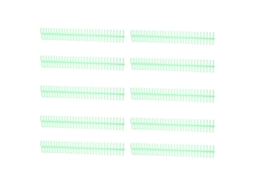 Perfil de Extrusão de Alumínio em L 34 Furos 12x12mm 280mm para robô | S/MARCA