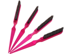 Conjunto De 4 Pentes Desembaraçantes Homoyoyo, 3 Fileiras, Rosa Fúcsia, Estimulação Do Couro Cabeludo, Para Mulheres