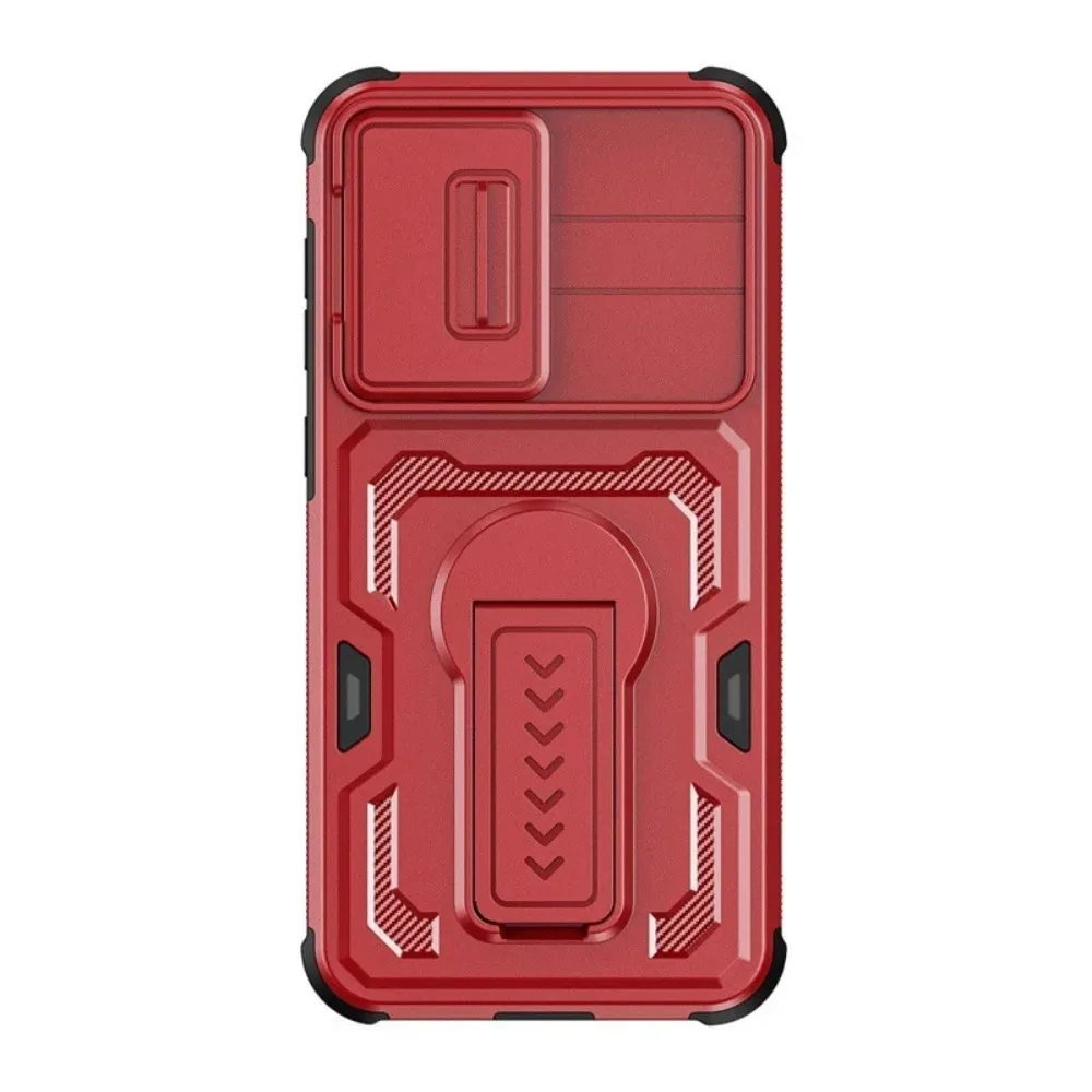 (vermelho, Moto Edge 2025) Capa Protetora Dobrável À Prova De Choque Com Lente Completa Para Celulares Motorola.