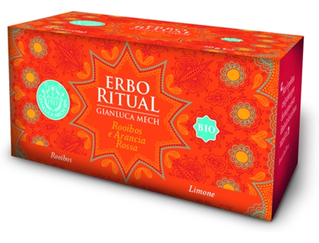 Bebida GIANLUCA MECH Erbo Ritual Rooibos E Arancia Rossa Bio 20 Filtros