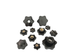 Conjunto De 5 Porcas Aperto Manual, M4, M5, M6, M8, M10 E M12, Com