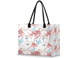 Bolsa Grande Tropicallife para Mulheres e Meninas 42 X 17 33 Cm Estampa de Ânco Designs