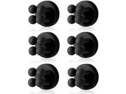 Suporte para Escova de Dentes, Conjunto de 6 Ganchos Autoadesivos, e Toalha AQUAFORGE