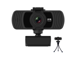 Webcam KKVOGMLE 2K com Microfone Atualização 2020 Webcam 1080P Full HD Usb Foco Fixo