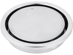 Ralo De Piso Redondo Estink Em Aço Inoxidável Com Sistema Anti-odor,