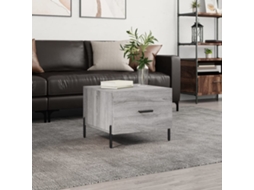 Vidaxl Mesa De Centro 50x50x40 Cm Derivados Madeira Sonoma Cinza
