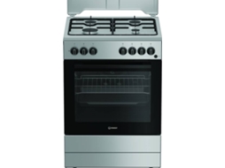 Fogão INDESIT I6G3PMS (73L - Elétrico e Gás Natural - Inox)