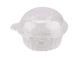 Caixa de Cupcake Plástico Transparente LAXISCREED 400x