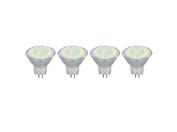 2026 4pcs Bombilla Led Mr11 15led 5w 500lm Base de Doble Pin Foco de Paisaje para Sala de Estar Blanco Frío