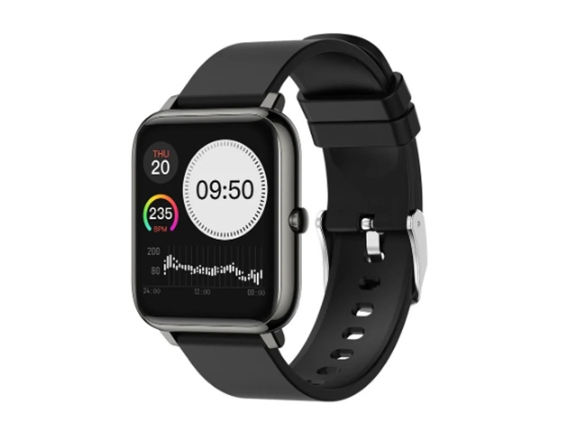 Smartwatch para teste de água com pedômetro, monitoramento sonoro, relógio esportivo, tela sensível ao toque de 1,4 polegadas para Android e iOS Bestvite