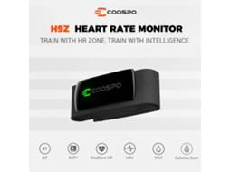 Monitor Cardíaco De Peito H9z Com Bt 5.0/ant+ Plástico Nylon
