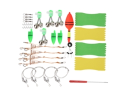 Kit de Pesca Portátil com Acessórios e Iscas