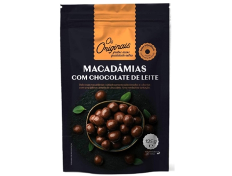 Macadâmias com Chocolate de Leite OS ORIGINAIS