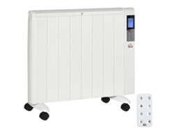 Aquecedor elétrico 1000/2000w com timer e ajuste de calor para ambientes até 15m² 75x31x66,5cm BTFORUS