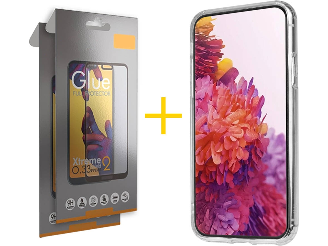 Capa + 2 Películas para Samsung Galaxy S21 Plus 5G SKYHE Transparente Claro