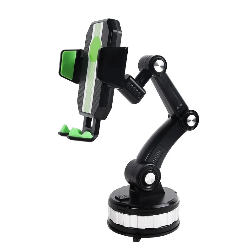 Suporte Giratório 360° Para Celular No Carro, Fixo, Resistente A Impactos, Suporte Grande Para Gps, Compatível Com Acessórios Para Iphone E Samsung.