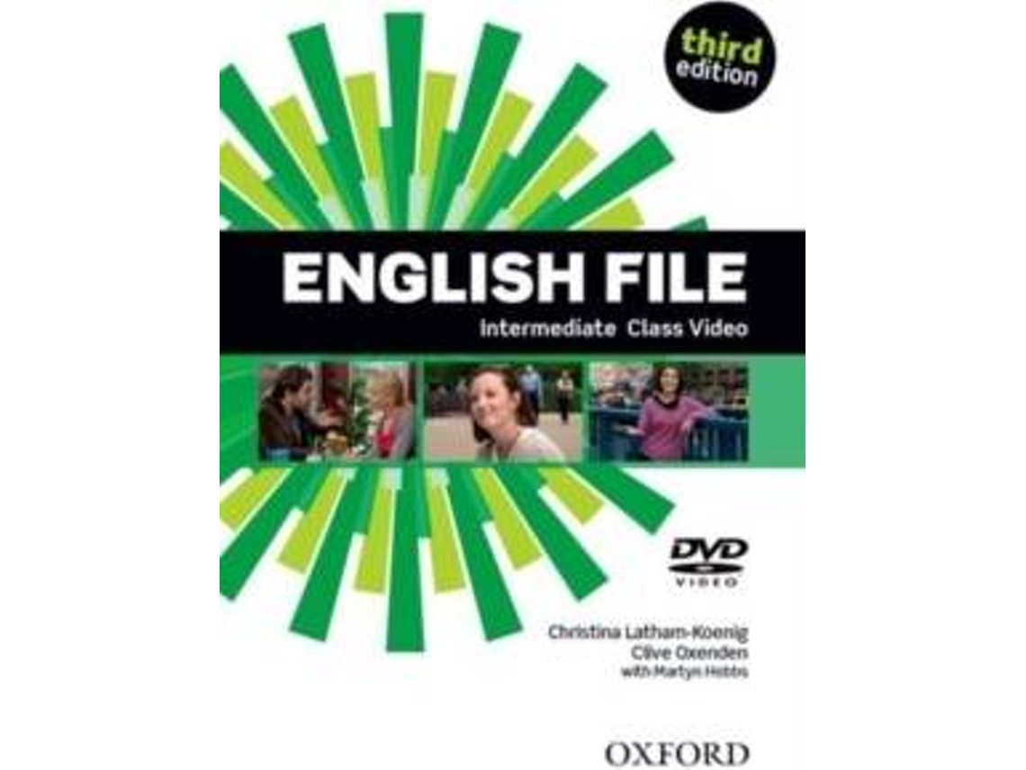 Livro English File third edition Intermediate Class DVD de Clive Oxenden (Inglês)