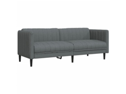 Sofa, Sofas Vidaxl Cinzeto Tecido (n/a)