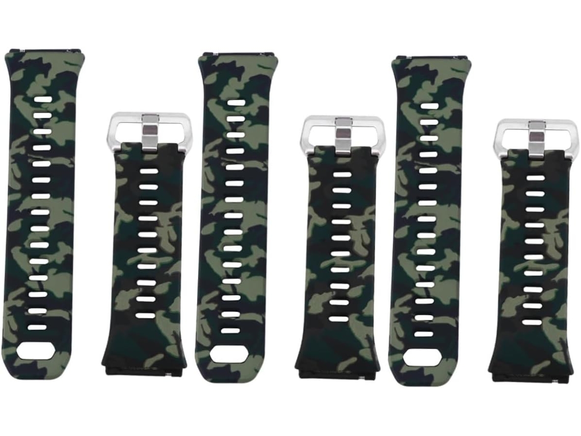 2 Peças De Pulseira De Borracha Para Relógio Fitbitionic