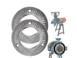 Conjunto De 2 Lâminas De Moagem Para Moinho De Grãos Elétrico Comercial De 3000 W E 110 V. VONKELIOS