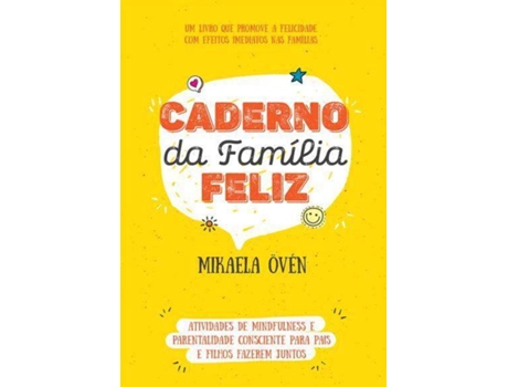 Livro Caderno da Família Feliz de Mikaela Övén