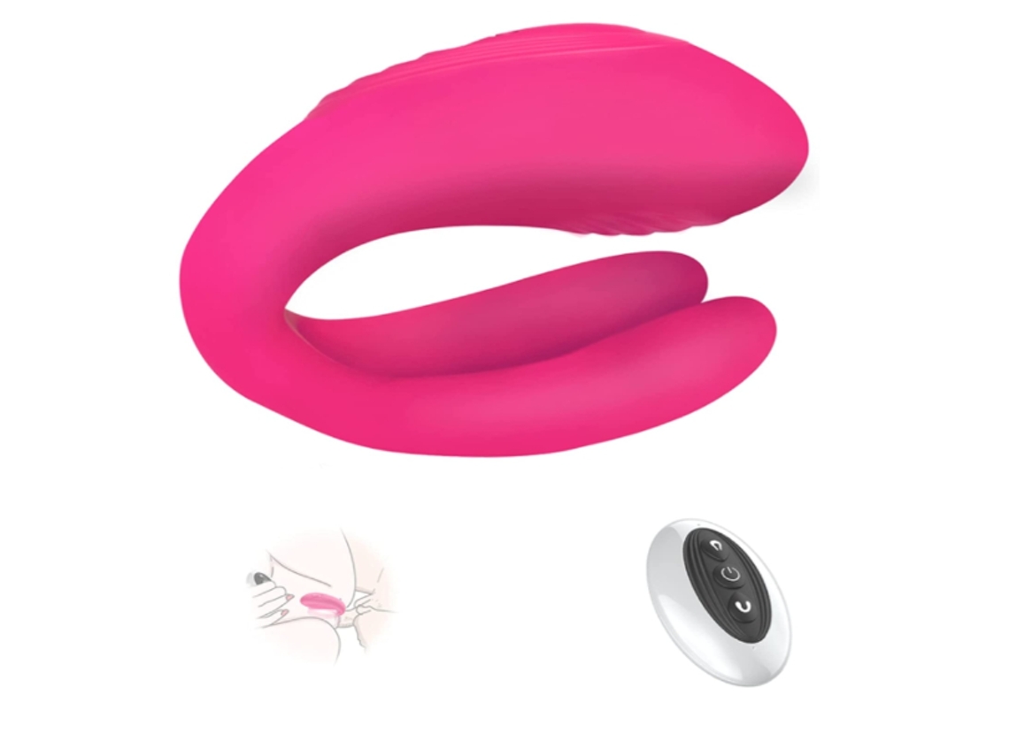 Par de Vibradores, 3 Motores G Spot Clitoris Anus Vibrador Estimulador de Próstata com 10 Modos de Vibração Parceiro Vibrador Sex Toy