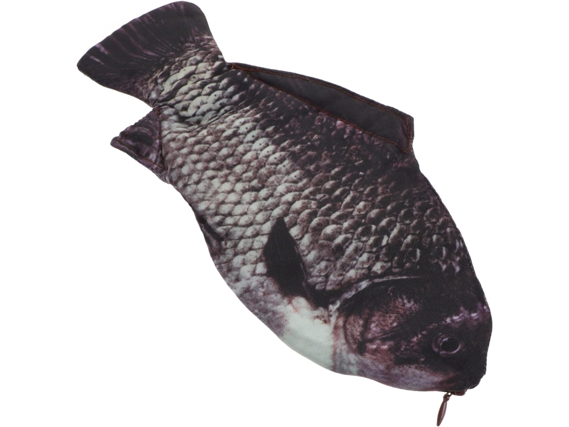 Estojo Para Lápis Em Formato De Peixe Nuobesty - Original, Divertido E Portátil Para Estudantes.