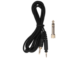 Aetheria cabo de Áudio 2.5mm para 3.5mm/6.35mm para Fones Shure Srh440 Philips Shp9000
