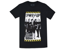 Ac/dc Pwr Up Poster T-shirt Unisex Adults Size:xxxl