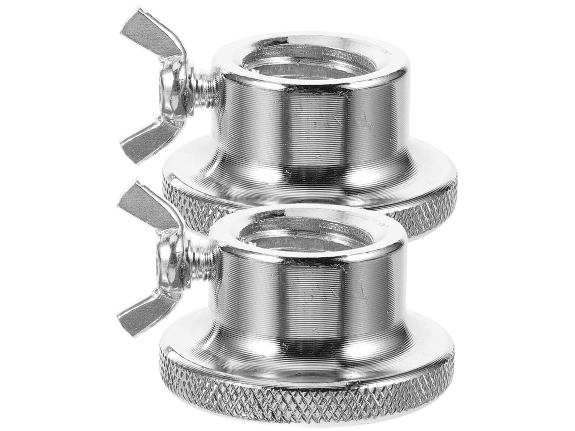 Conjunto De 2 Porcas Sextavadas Antiderrapantes Ferro Fundido Para