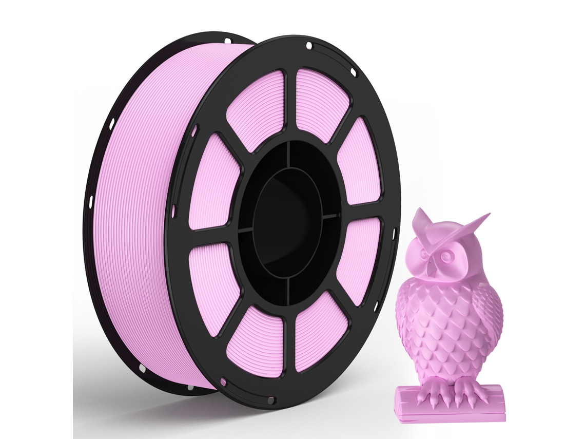 Filamento Petg Para Impressora 3d, 1,75 Mm, 1 Kg, Biodegradável, Adequado A Maioria Das Impressoras Fdm. Rosa.-aquaforge