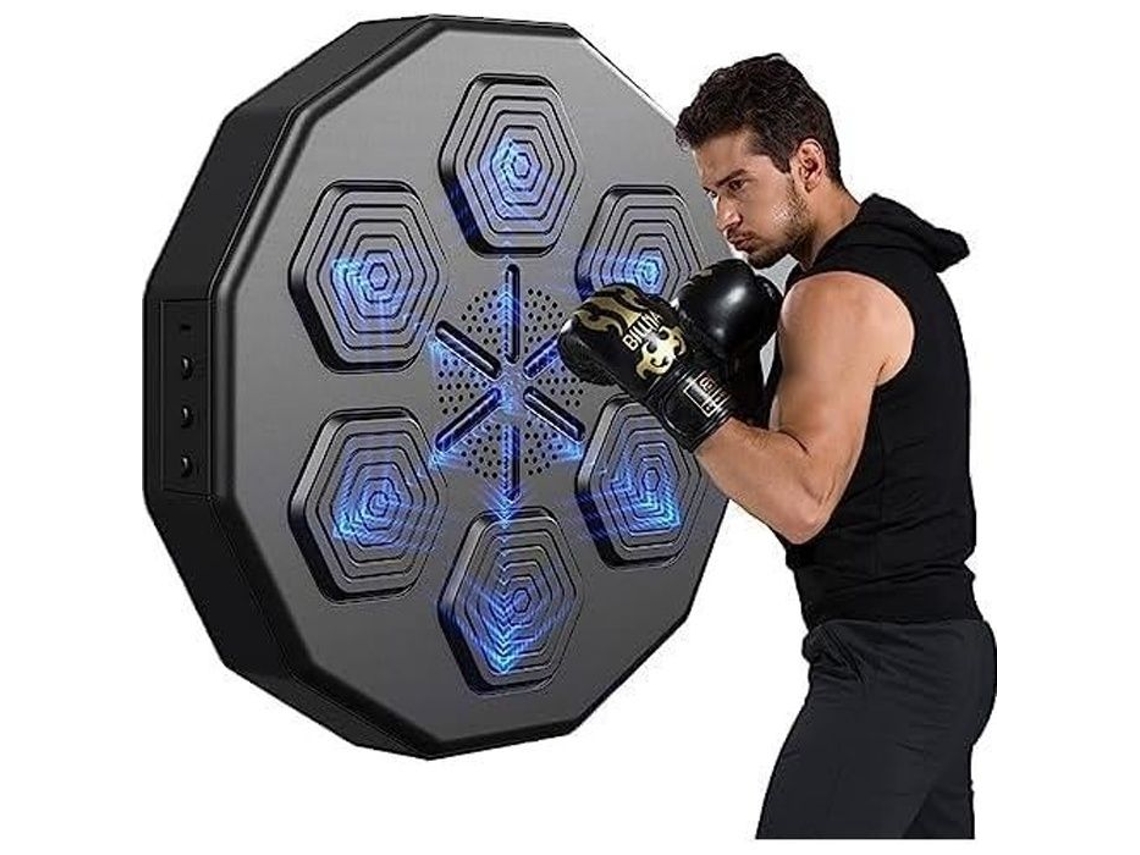 Máquina De Boxe Musical Qingque Eletrônico De Parede Bluetooth Poliuretano Misto