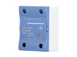 Relé de Estado Sólido Monofásico Ac a Ac 80‑280v com Saída 24‑480v 40a Yjg1‑1aa40