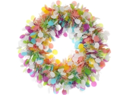 Guirlandas Coloridas com Franjas e Confetes Pendurados para a Páscoa e Festas com Tema de Primavera. SFUSHOS